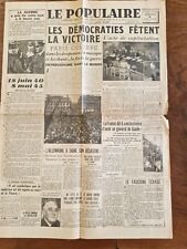 Journal populaire sfio d'occasion  Azerailles