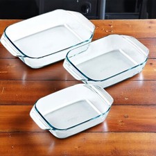 Borosilicate glass dishes for sale  WARRINGTON