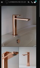 Polished copper tap for sale  LONDON