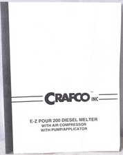 Crafco inc pour for sale  Endicott