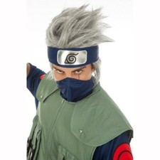Perruque adulte kakashi d'occasion  Soissons