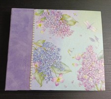 Purple lilacs embossed for sale  Sparta