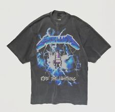 CAMISETA TINGIDA METALLICA RIDE THE LIGHTNING A SHAKA PESO PESADO GARMET comprar usado  Enviando para Brazil