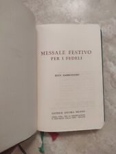 Messale festivo per usato  Zerbolo