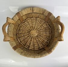 Thick wicker tray for sale  BLYTH