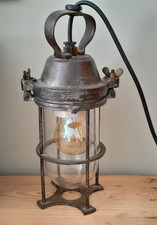 Antique industrial lamp for sale  TAMWORTH