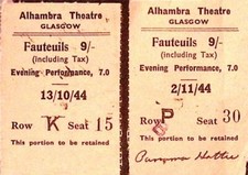 Alhambra theatre glasgow d'occasion  Expédié en Belgium