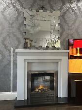 White marble fireplace for sale  ENFIELD