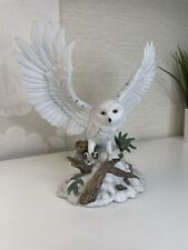 Porcelain snowy owl for sale  Marion