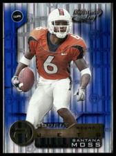 Santana Moss #224 Rookie 2001 Quantum Leaf New York Jets comprar usado Santana Moss #224 Rookie 2001 Quantum Leaf New York Jets comprar usado  Enviando para Brazil