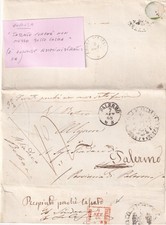 1868 manoscritto tassata usato  Usmate Velate