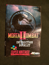 Anleitung für S-NES MORTAL KOMBAT 2 comprar usado  Enviando para Brazil