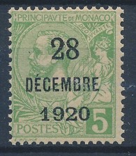 Timbre monaco charnière d'occasion  Dunkerque-