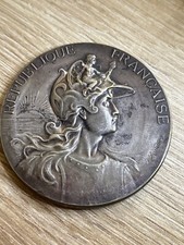 Médaille bronze argenté d'occasion  Langeais