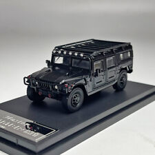 Master Hummer H1 1999 SUV liga de metal fundido modelo brinquedo presente preto escala 1:64 comprar usado  Enviando para Brazil