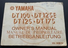 Yamaha dt100 dt125 for sale  EXETER