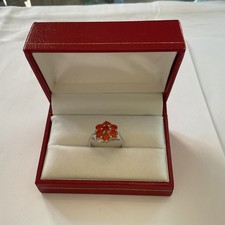 mexican fire opal rings for sale  KINGSTON UPON THAMES