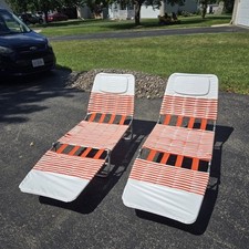 Vintage orange white for sale  Rockford
