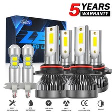 Faróis de LED feixe alto-baixo H3 lâmpadas de neblina para Chevy Astra 2000-2002 9005 9006 comprar usado  Enviando para Brazil