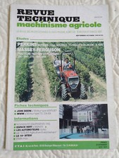 Revue technique tracteur d'occasion  Romans-sur-Isère