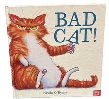Bad Cat! Livro ilustrado Nicola O'Byrne capa dura pré-amada ótimo estado 2020, usado comprar usado  Enviando para Brazil