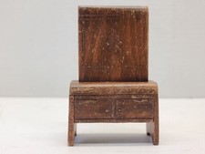Móveis de madeira vintage antigos Kage Strombecker para casa de bonecas cômoda guarda-roupa mesa comprar usado  Enviando para Brazil