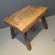 Vintage wooden stool for sale  NELSON
