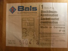 Steckdosen kombination bals gebraucht kaufen  Deutschland
