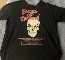Camiseta Faces Of Death Original, usado comprar usado  Enviando para Brazil