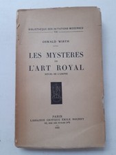 Oswald wirth. mystères d'occasion  Brest
