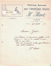 Beau document 1917 d'occasion  Perpignan-