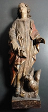 Antike alte holzskulptur gebraucht kaufen  Gütersloh
