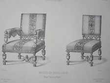 Fauteuil chaise louis d'occasion  Pluvigner