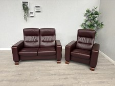 Stressless wave leather for sale  STOCKPORT