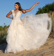 Hochzeit brautkleid elfenbein gebraucht kaufen  Witzenhausen