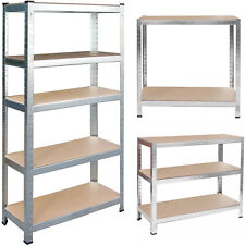 Używany, Regał magazynowy metalowy 180 x 90 x 40 cm - max 175 kg na półkę Humberg na sprzedaż  PL