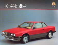 Maserati karif swiss d'occasion  Expédié en Belgium