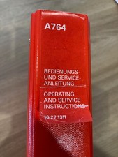 Bedienungs service anleitung gebraucht kaufen  Langen