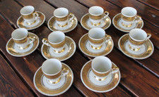 porcellana bavaria oro zecchino usato  Italia