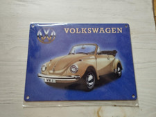 Volkswagen plaque métal d'occasion  Mainvilliers