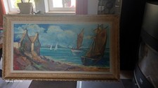 Tableau ancien huile d'occasion  Épinac