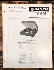 Sanyo 626 turntable for sale  Portland