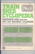 Train Shed Cyclopedia  #8 Passenger Cars fr. the 1931 Car Bldrs Cyclopedia Softc comprar usado  Enviando para Brazil