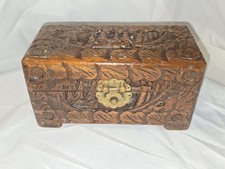 Vintage handcarved wood for sale  Stockton