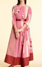 🌟 MARINA RINALDI By MAX MARA🔥 Abito Lungo In Cotone Long Coton Dress 21 Size comprar usado  Enviando para Brazil