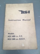 Bsa m21 m33 for sale  SKEGNESS