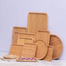 Wooden bamboo serving for sale  SHREWSBURY