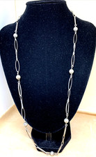 collana chanel perle usato  Montebelluna