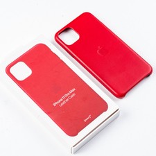 Capa de couro original Apple iPhone 11 Pro Max (PRODUTO) VERMELHA MX0F2ZM/A usada comprar usado  Enviando para Brazil