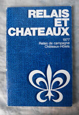 Guide relais châteaux d'occasion  Douai